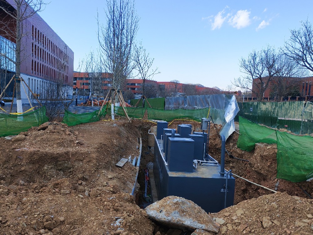 景觀噴泉廢水處理中地埋式砂濾罐的關鍵作用